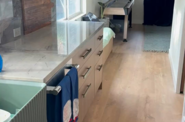 Aaaaand our built in pantry