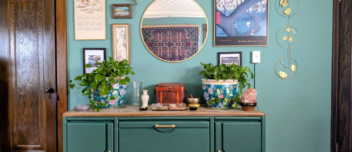 I love my maximalist wall