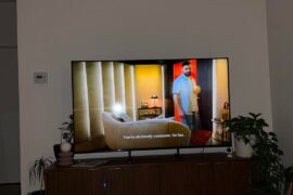 What do I put above my tv?