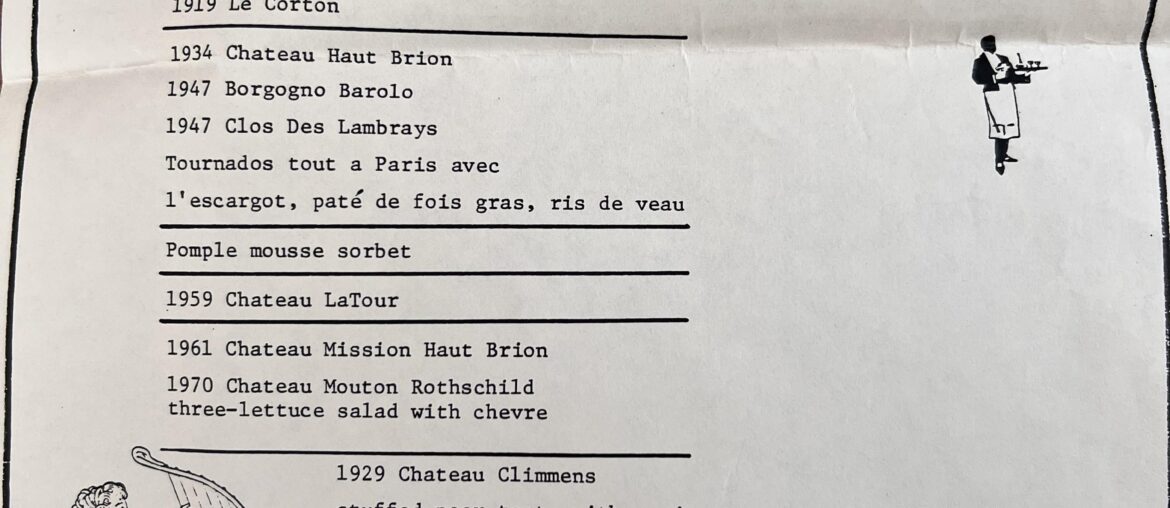 1983 dinner - continued.