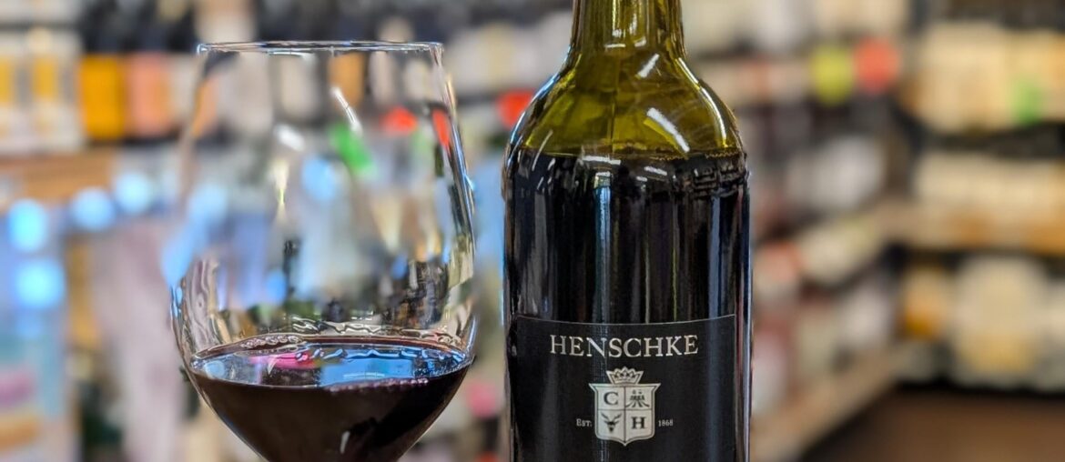 2021 Henske, no. Henchke, no again. *Googles it* HENSCHKE Keyneton Euphonium Red Blend