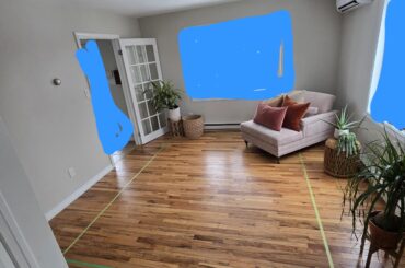Would a carpet of this size be too small for this room?