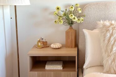 Which nightstand is styled better to you??