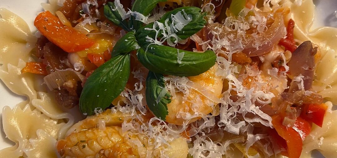 Pâtes aux fruits de mer