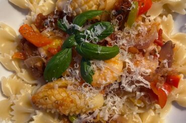 Pâtes aux fruits de mer