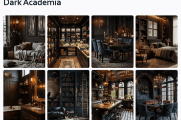 We have added 4 more styles with references to our interior style collection