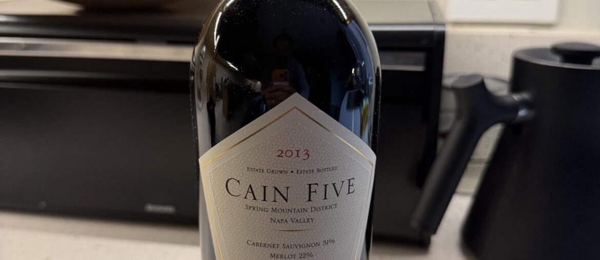 Last Bottle mystery cab was indeed Cain Five! Quick shipping