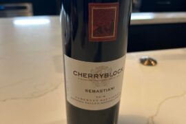 Treated my mom and stepdad to a nice dinner at home