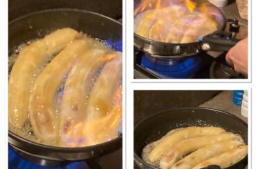 Bananes flambées