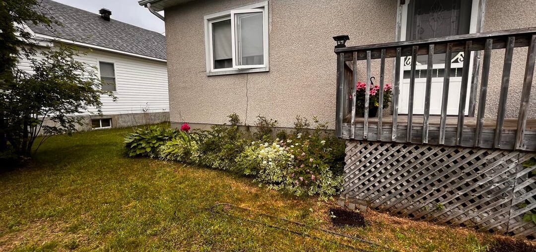 Painting an outside door