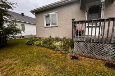 Painting an outside door