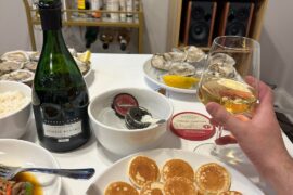 Solo Friday night first vintage bubbly cheers everyone.(Review to come)