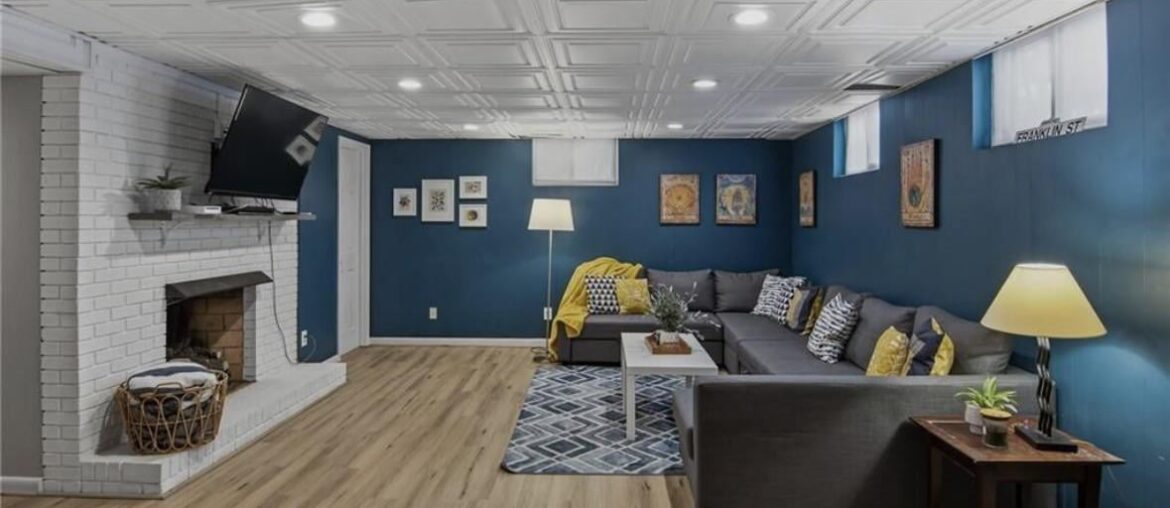 How would you decorate this basement? Jo