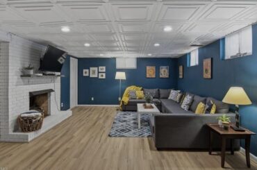 How would you decorate this basement? Jo