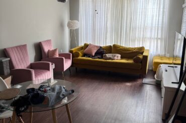 Any suggestions on how to make the living room area more cozy? I know I need to tidy it but aside from that?