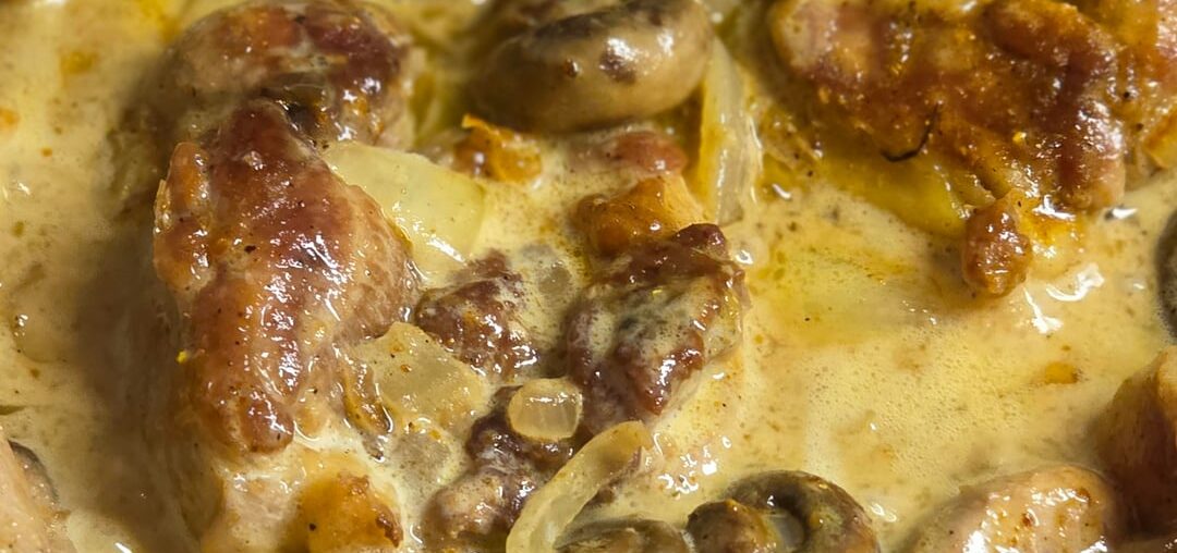 Poulet curry Normandie