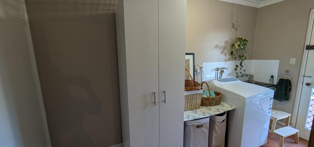 Laundry layout help – can’t build wall-to-wall Laundry layout help - can't build wall-to-wall