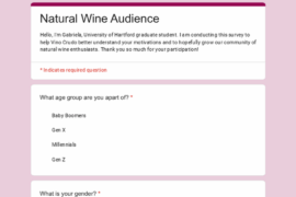 Natural Wine Audience Survey
