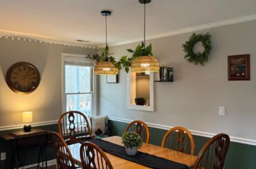 Picture frame wall moulding or leave as is?