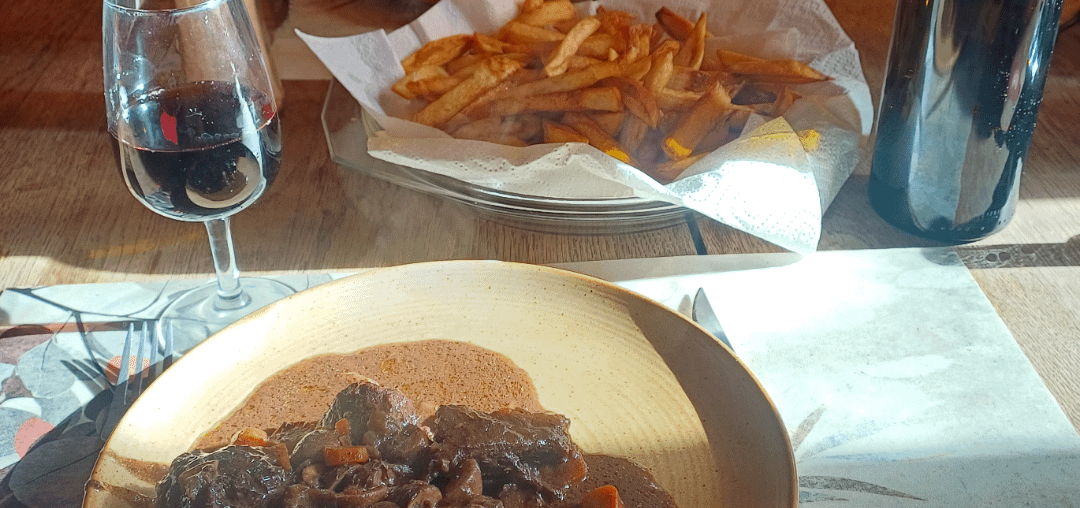 Repas de français détendu