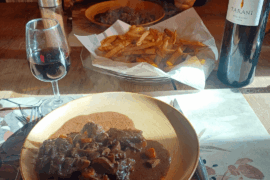 Repas de français détendu