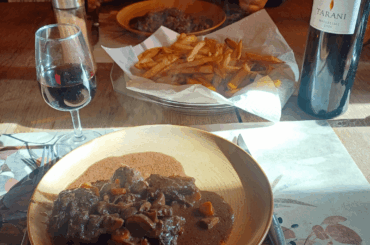 Repas de français détendu