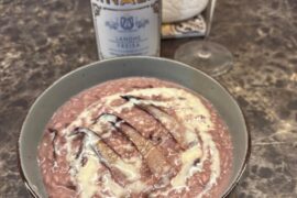 RINALDI “LANGHE FREISA” 23 Paired with a Radicchio, taleggio and Speck Risotto