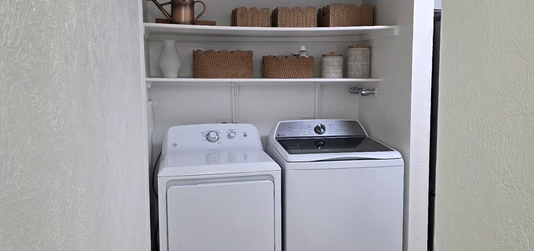 Need Ideas to Cover Washer and Dryer!