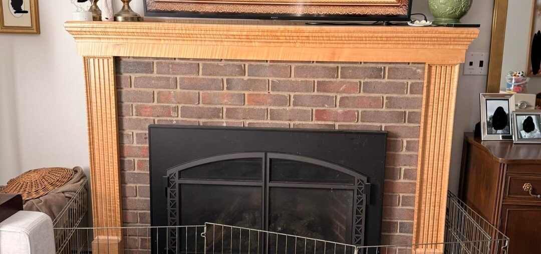 Looking for advice on what to do with my fireplace /mantle. Details below