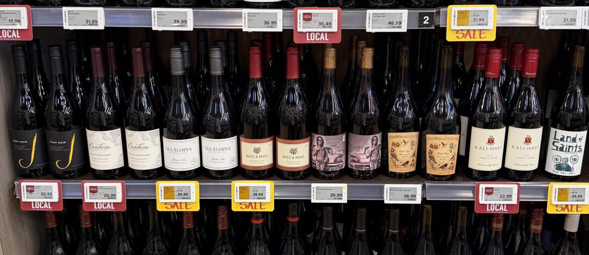 Wine noob here, best pinot noir here at my local grocery store?