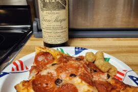 Two day old pizza and a 1970 St Emillion. Did I nail the pairing?