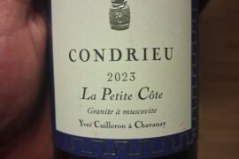 Cuilleron Condrieu, La Petute Côte 2023.
