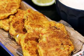 Galettes de pomme de terre avec sa sauce