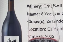 Orin Swift 8 Years in The Desert 2022