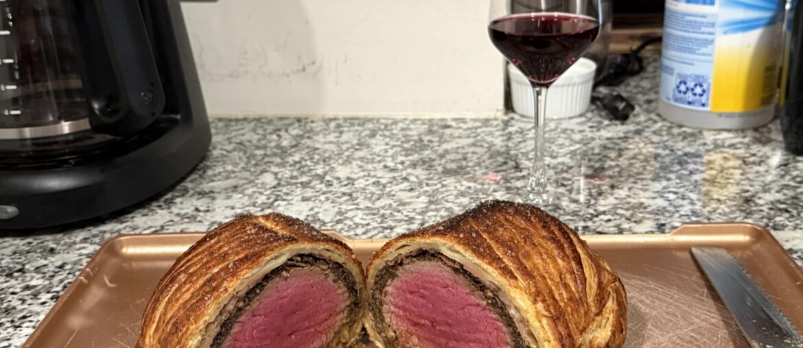 Phenomenal pairing with Beef Wellington