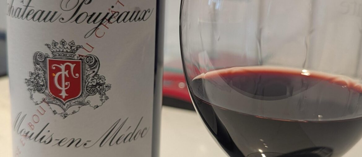 2017 Chateau Poujeaux Moulis en Medoc