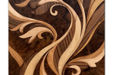 My newest marquetry art is already done. What do you think? What title would you give it?