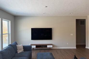 Help with large living room wall