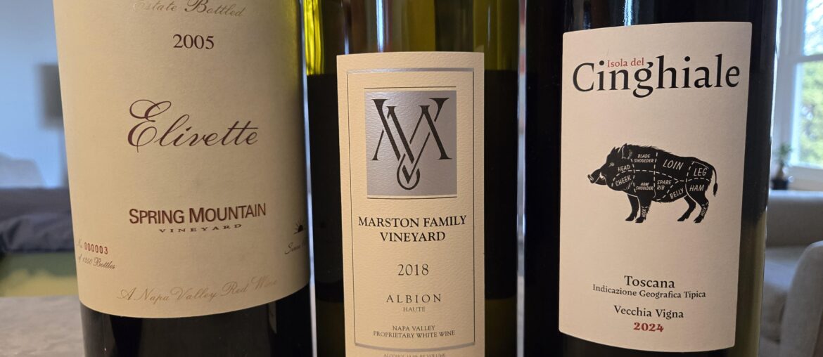 First of the LB Dec '25 marathon arrivals (plus a drinking window question)