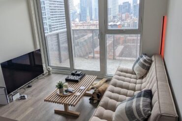 Incomplete condo living room. How to make it more inviting / cozy?