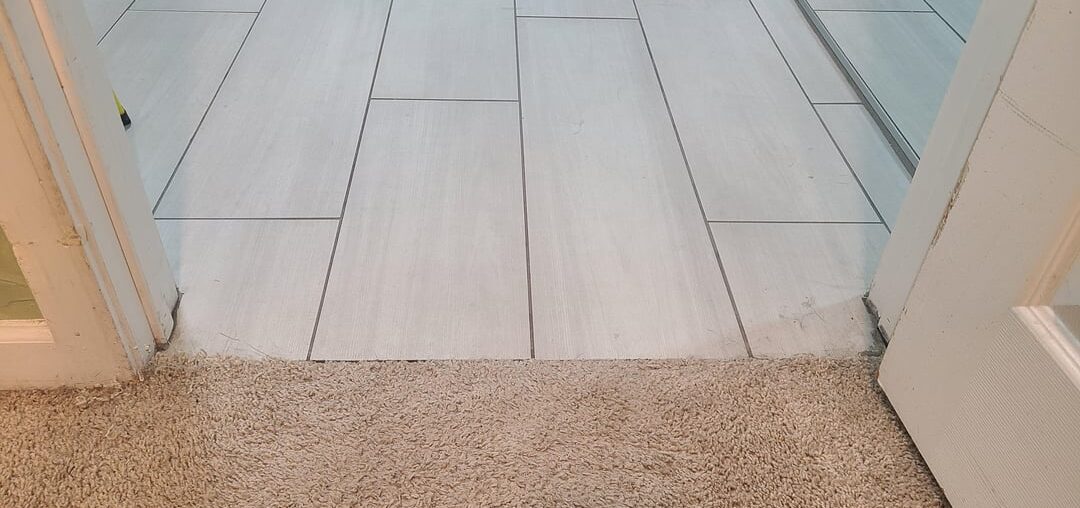 Tile transition help, what to do