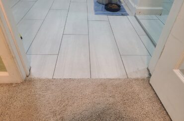 Tile transition help, what to do