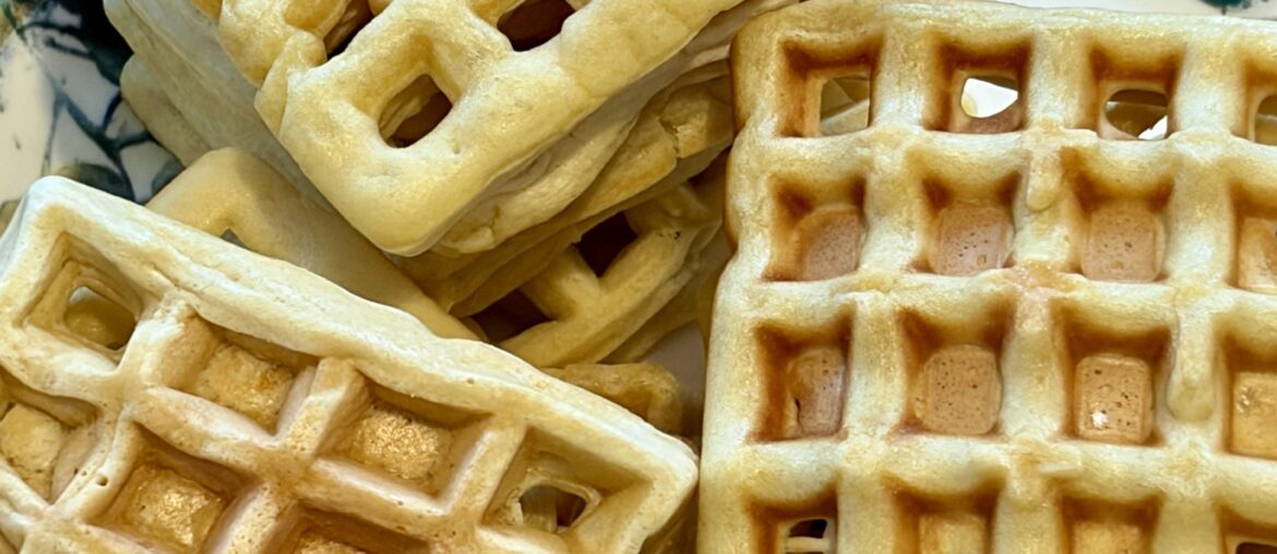 Les gaufres (j’aurai voulu mettre deux « f ») du dimanche matin 🧇