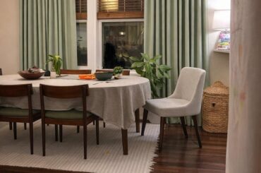 Curtains for my dining space