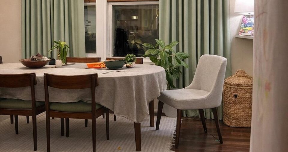 Curtains for my dining space