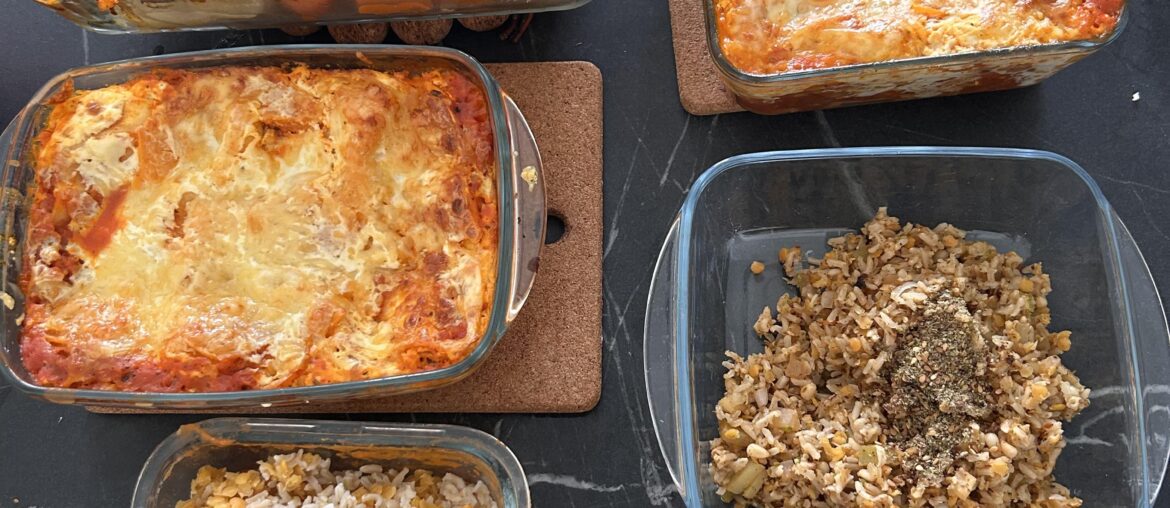 Meal prép de la semaine