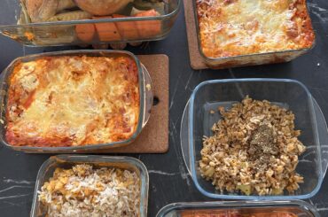 Meal prép de la semaine