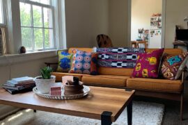 Afro mid century decor