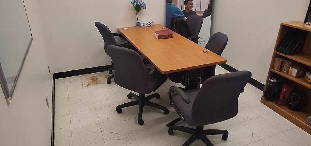 Any ideas to make this office less depressing with no budget at all?