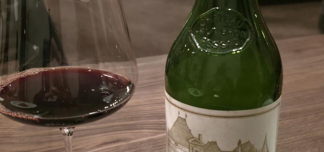 1995 Château Haut-Brion for Valentine's Day